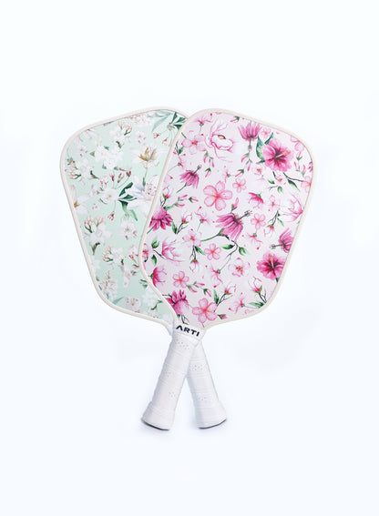 ARTI Fiberglass "Flowers" Pickleball Paddle Set