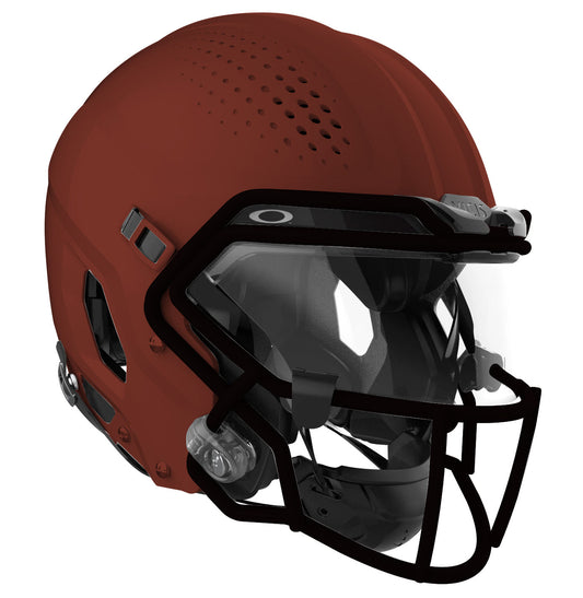 Vicis Adult Zero2 QB Elite Football Helmet with Titanium Facemask & Oakley Eyeshield