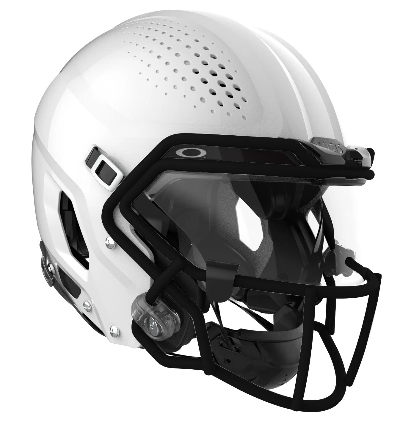 Vicis Adult Zero2 QB Elite Football Helmet with Titanium Facemask & Oakley Eyeshield