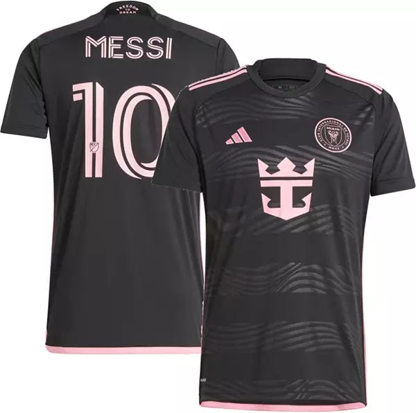 Black Replica Leo Messi Inter Miami Jersey