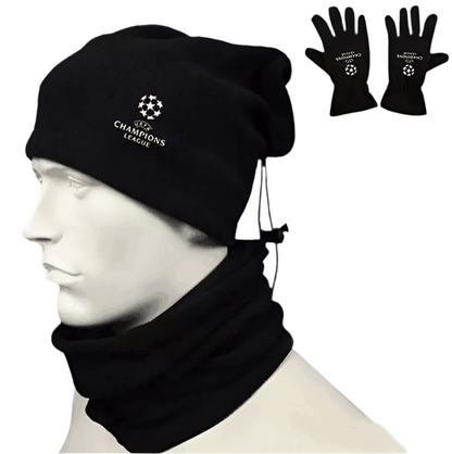 UEFA Champions League Gloves,Cap & Face cover