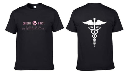 Cardiac Nurse Graphic T-shirt: Caring For You