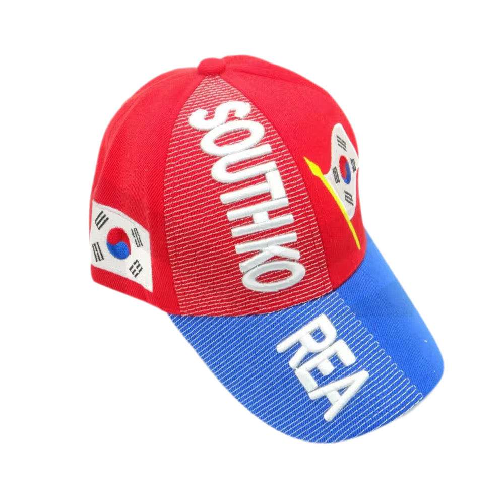 International Country Velcro Strap Caps