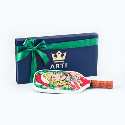 ARTI 16mm Carbon Fiber Kristen&Kristy "Happy Holidays" Paddle