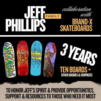 Jeff Phillips SPIRAL "Rider", BBC Deck 10”x31”
