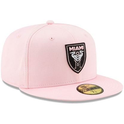 Inter Miami New Era Pink Adjustable Snapback cap