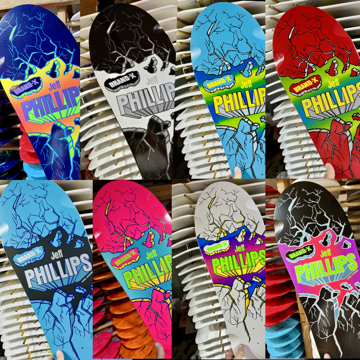 Jeff Phillips BREAKOUT Limited Edition Series, HAND PAINTED Deck (PRE-ORDER, JULY)