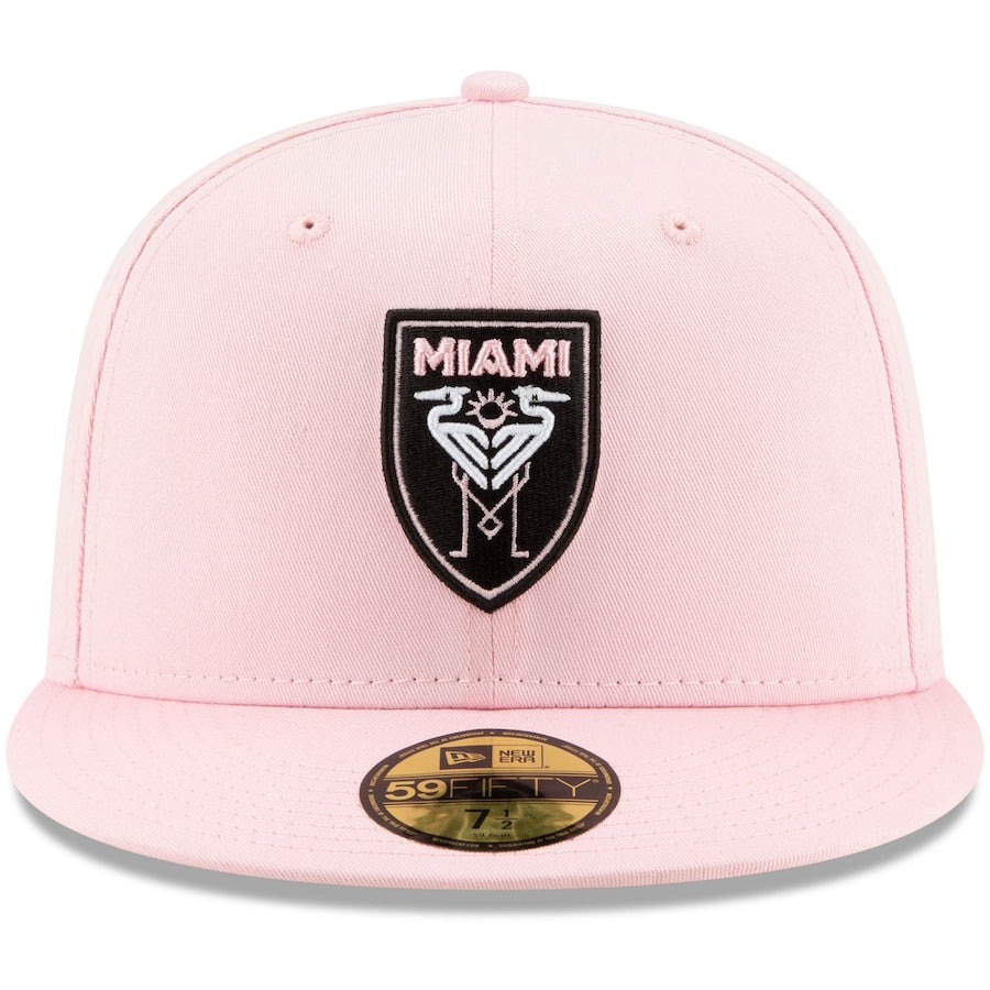 Inter Miami New Era Pink Adjustable Snapback cap