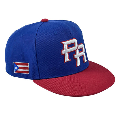 Puerto Rico world, baseball, classic snapback hat