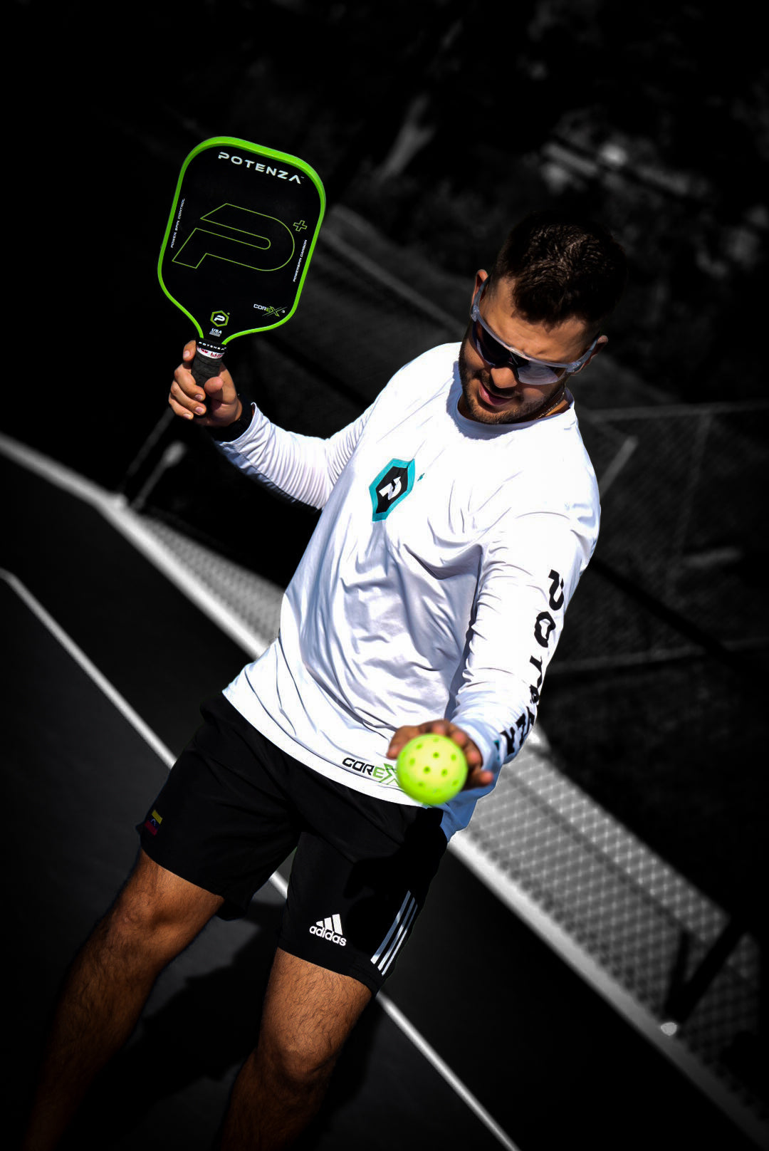P+ PowerSpin Carbon COREx3 (Neon Green)