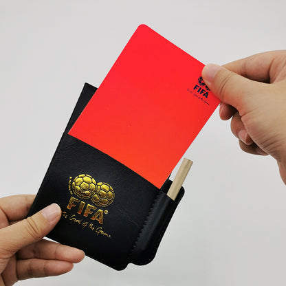 Soccer & Rugby Referee’s Association Match Booking Cards & Wallet