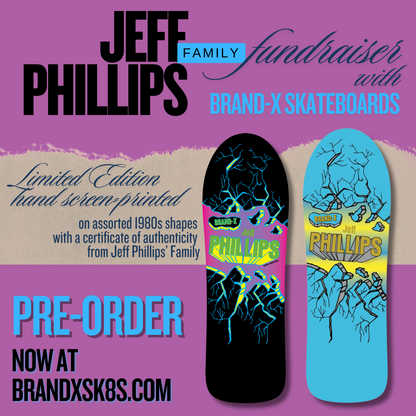 Jeff Phillips BREAKOUT Limited Edition Series, HAND PAINTED Deck (PRE-ORDER, JULY)