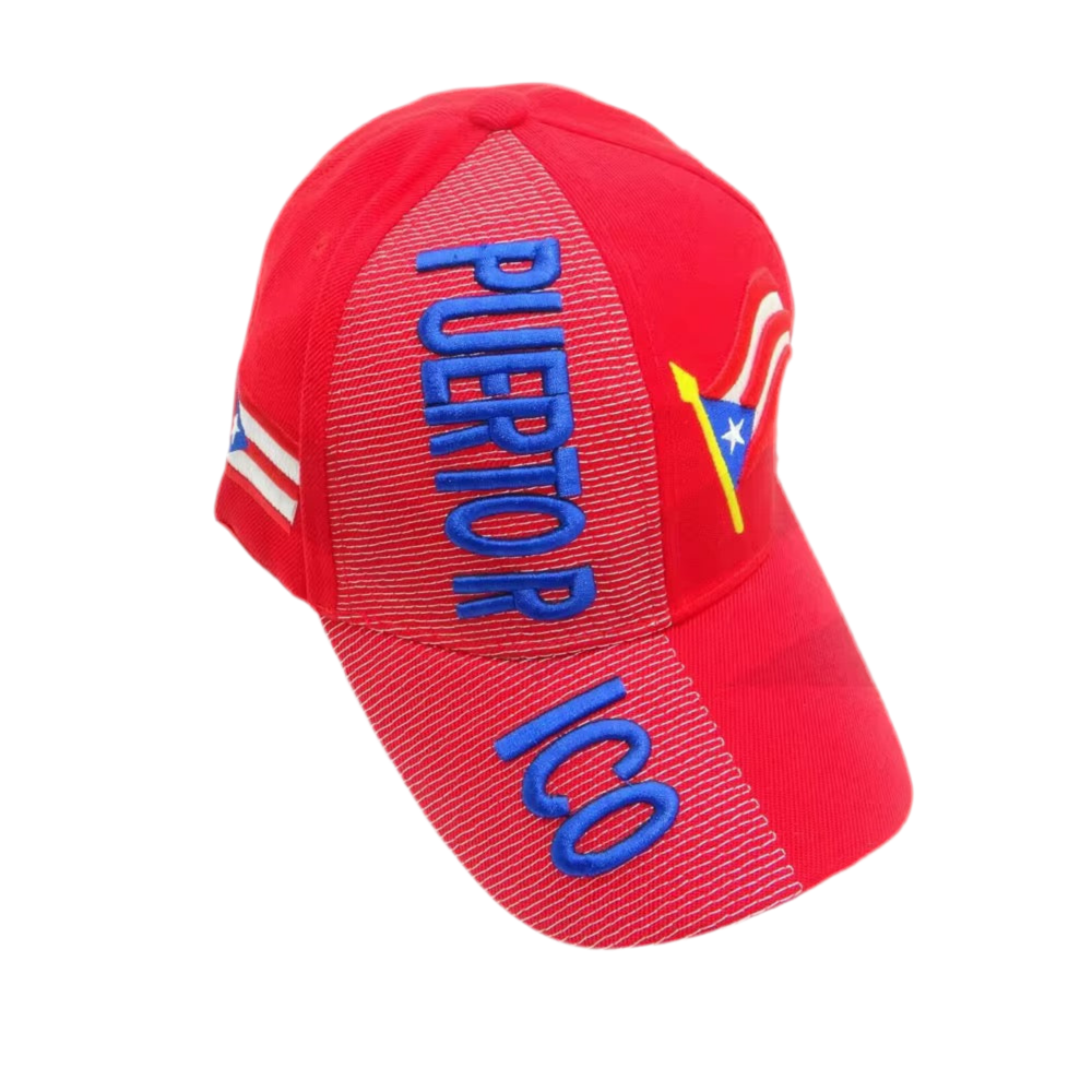 International Country Velcro Strap Caps