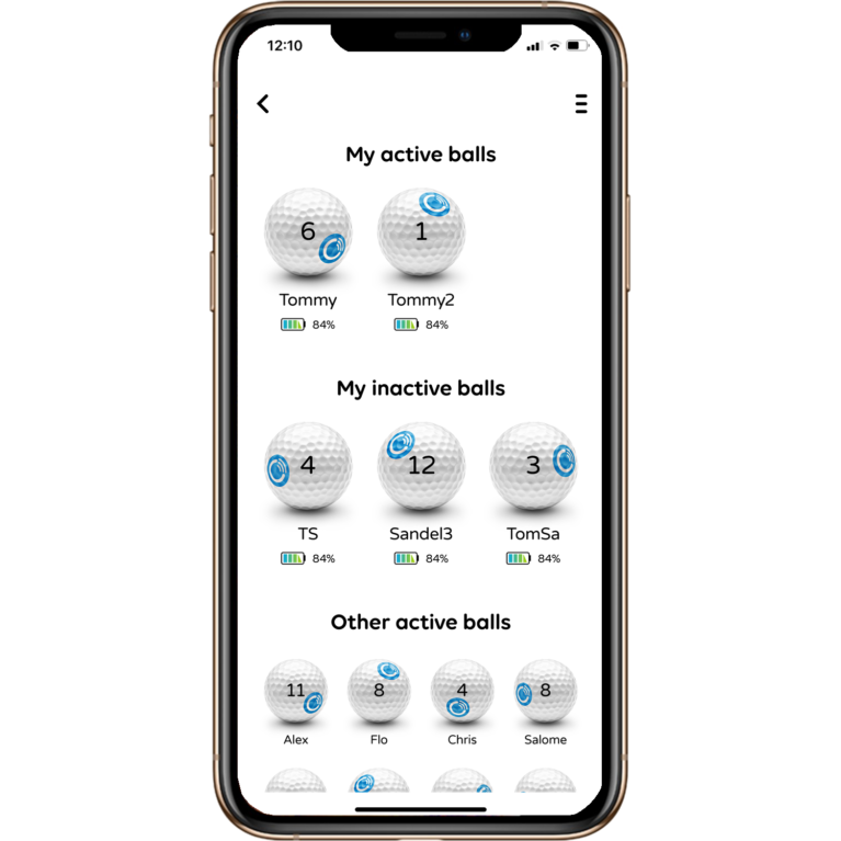 Chiping GPS Tracked Golf Balls - Expert Set - 12 Ball Set