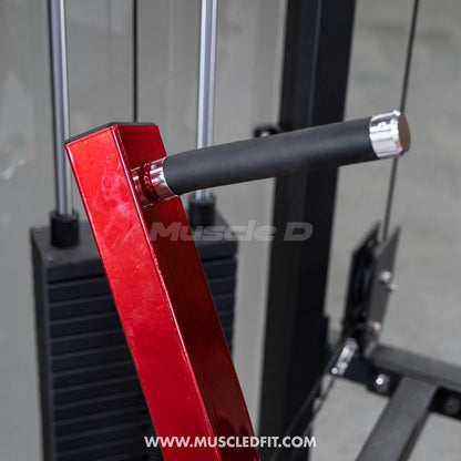 Classic V2 Selectorized Chest Press | Muscle D Fitness Commercial Machine