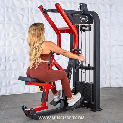 Classic V2 Selectorized Seated Row Machine – Commercial Grade, Multi-Grip