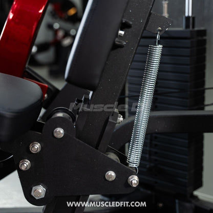 Classic V2 Selectorized Chest Press | Muscle D Fitness Commercial Machine