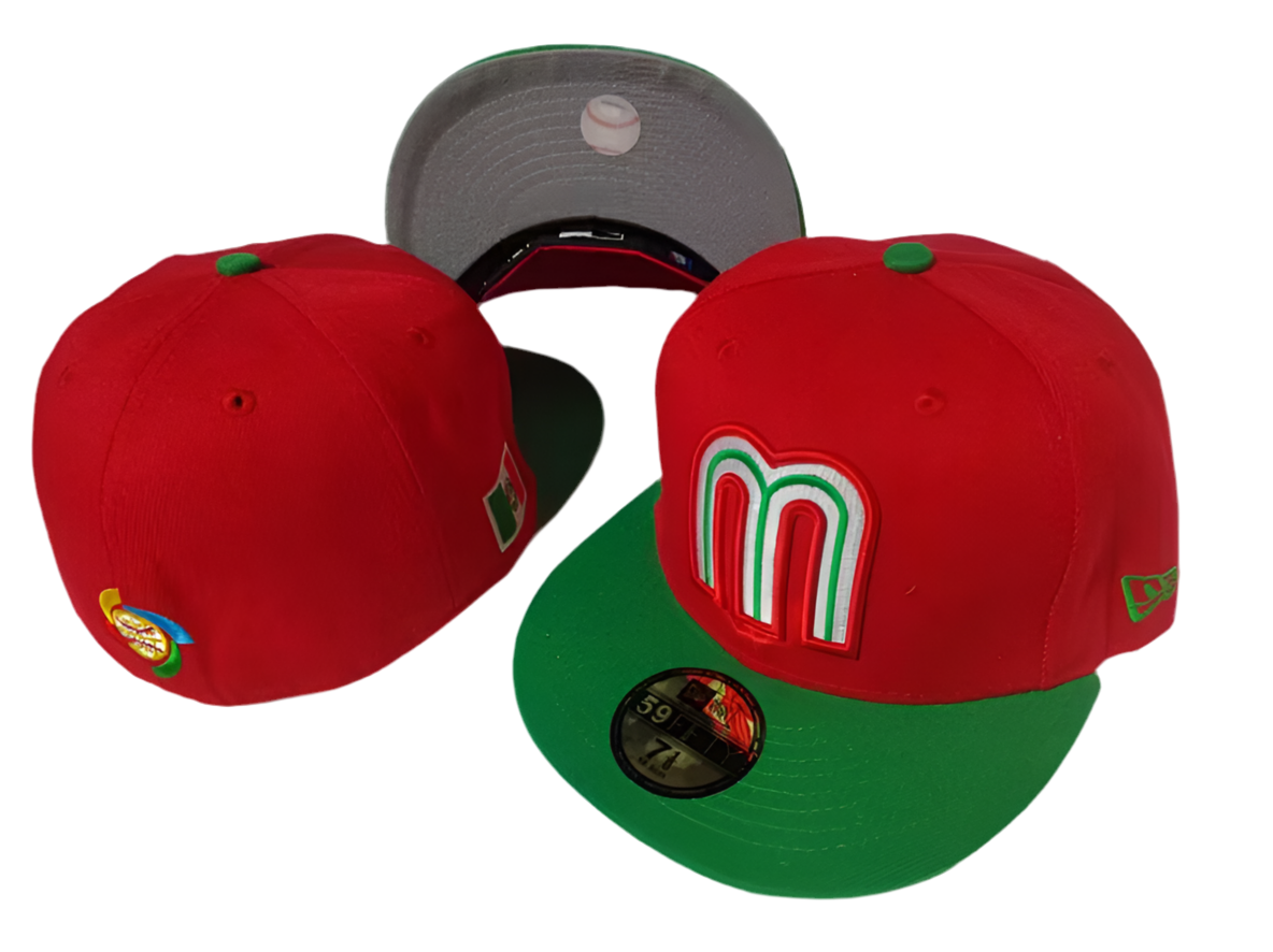 Mexico Fitted Caps