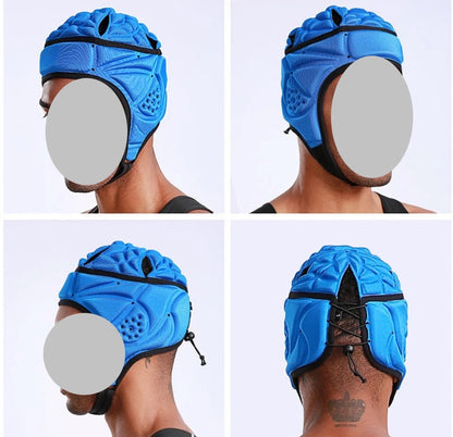 Rugby Soccer Football Helmet Rugby Hat Head Protector