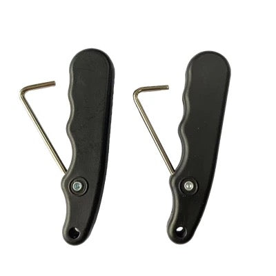 Ice Hockey Figure Skate Wire Folding Lace Tightener Effortless (2-Pack)