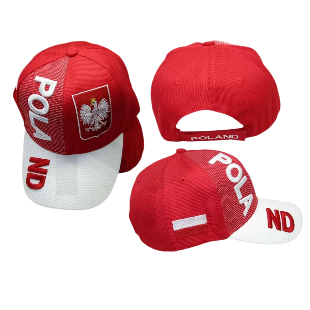 International Country Velcro Strap Caps