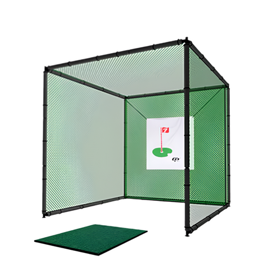CCA SPORTSWEAR Golf Cage 10x10x10Ft training practice net
