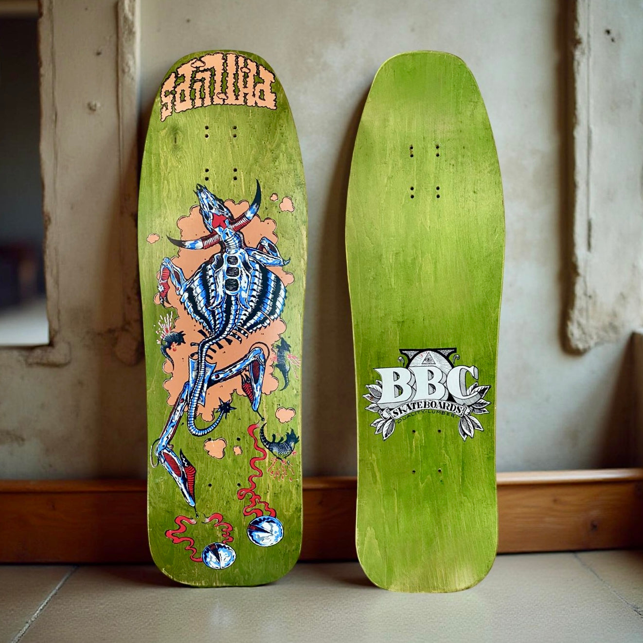Jeff Phillips MUTILATED STEER Limited Edition, BBC Deck HAND-PAINTED (1 of 50) (PRE-ORDER, DECEMBER)