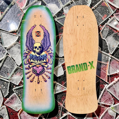X-Con Limited Edition, HAND-PAINTED with Halos 10"x30" Deck (1 of 1)