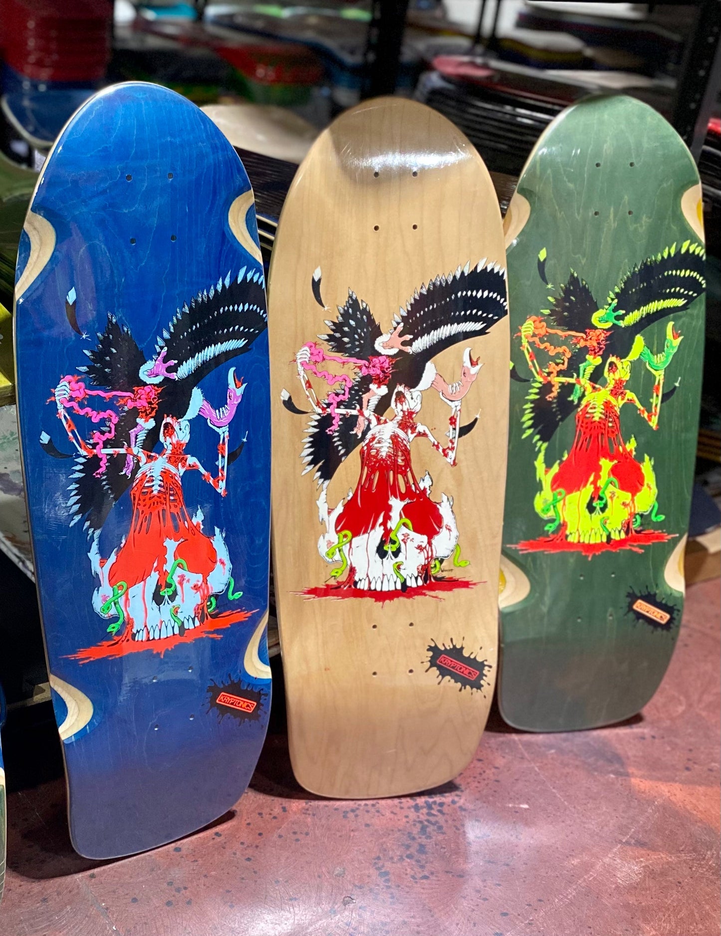 Ripstik III Wilbur Pig Limited Edition 10.75"x31" HAND-PAINTED Deck (1 of 10)