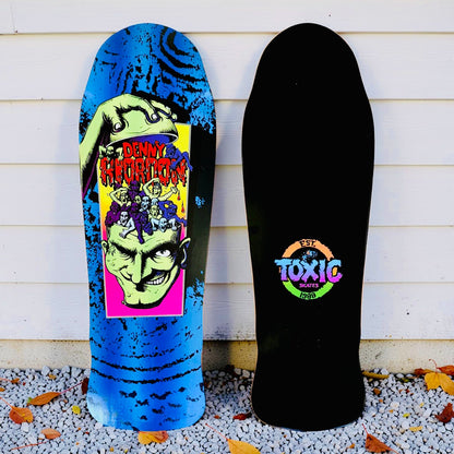 Denny Riordon Men-in-the-Head LIMITED-EDITION Toxic Deck 10.25”x31” HAND-PAINTED (1 of 10)