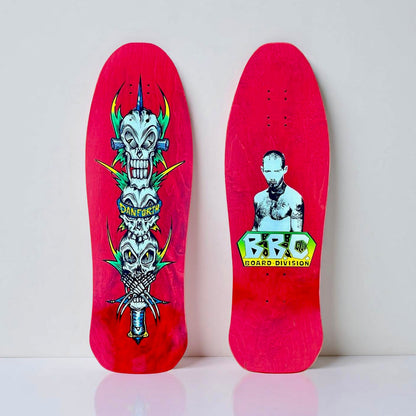 Bill Danforth BBC Totem Limited Edition, HAND-PAINTED Deck (PRE-ORDER, DECEMBER)