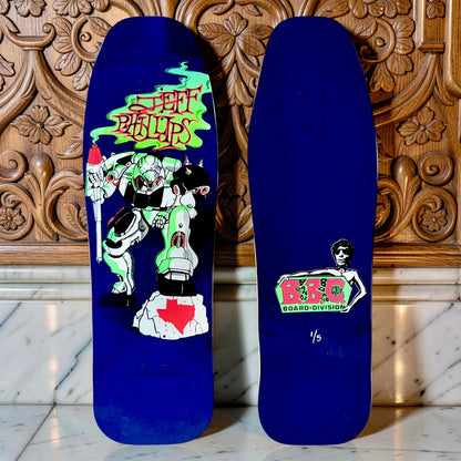Jeff Phillips BBC Gundam Limited Edition, HAND-PAINTED Deck (1 of 5)