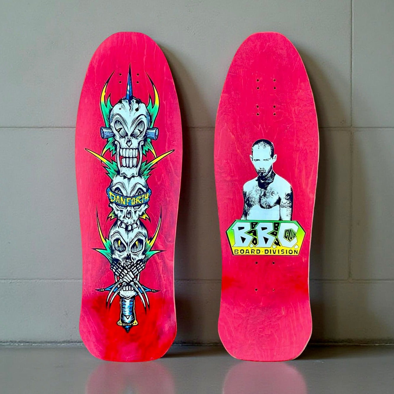 Bill Danforth BBC Totem Limited Edition, HAND-PAINTED Deck (PRE-ORDER, DECEMBER)