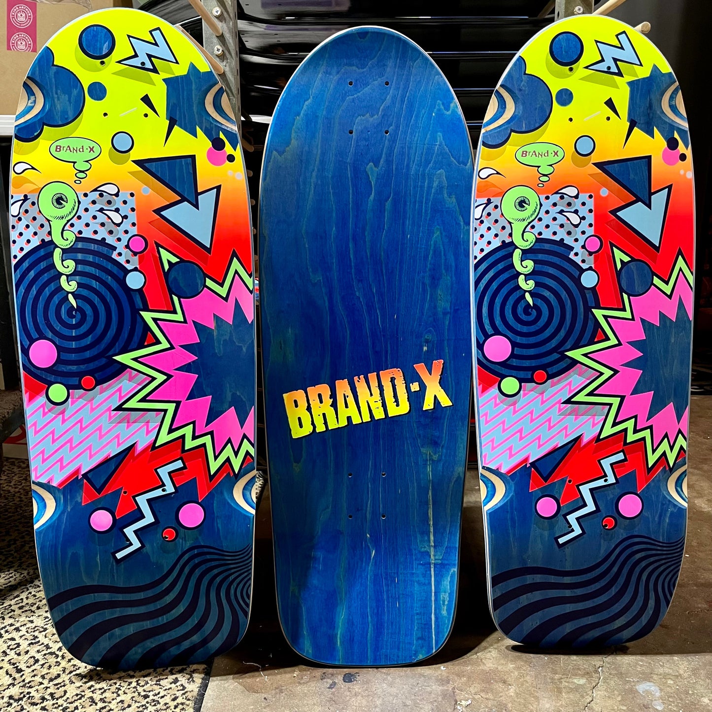 Weirdo 10"x30" Limited Edition HAND-PAINTED Deck (1 of 10)