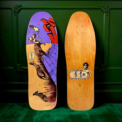 Jeff Phillips Kangaroo Limited Edition BBC Deck, HAND-PAINTED 10"x31" (1 of 10)