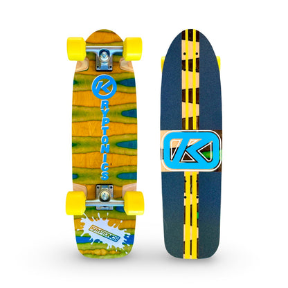 Kryptonics/Sims ONE-OF-A-KIND & HAND-PAINTED CRUISER Deck or Complete 8.5”x31” (1 of 1)