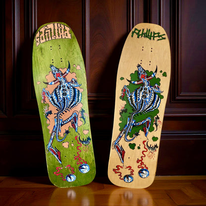 Jeff Phillips MUTILATED STEER Limited Edition, BBC Deck HAND-PAINTED (1 of 50) (PRE-ORDER, DECEMBER)