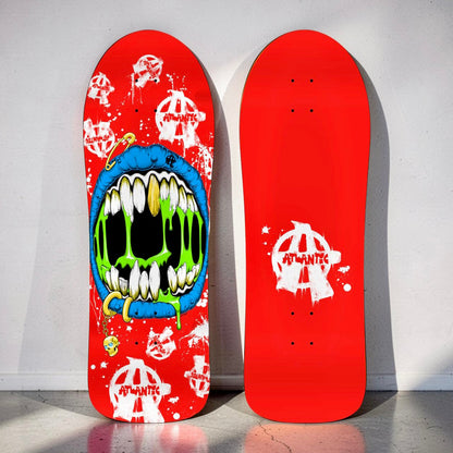 Slime Mouth PUNKED Limited Edition, HAND-PAINTED Deck (PRE-ORDER, JANUARY 2027)