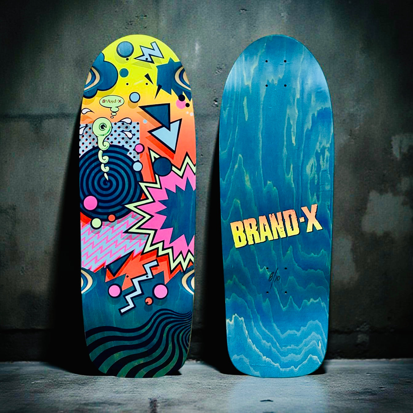 Weirdo 10"x30" Limited Edition HAND-PAINTED Deck (1 of 10)