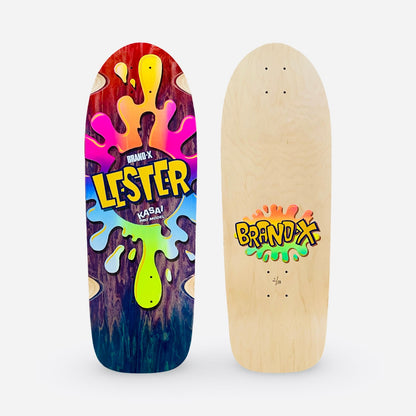 Lester Kasai 10”x30” Limited Edition, DOUBLE FADE Deck HAND-PAINTED (1 of 10)