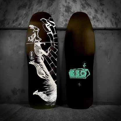 Jeff Phillips Kangaroo Limited Edition BBC Deck, HAND-PAINTED 10"x31" (1 of 5)