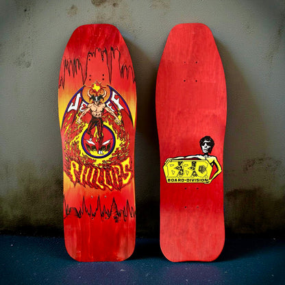 Jeff Phillips BBC DevilMan Limited Edition, HAND-PAINTED Deck (1 of 100)