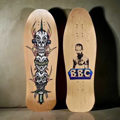 Bill Danforth BBC Totem Limited Edition, HAND-PAINTED Deck (PRE-ORDER, DECEMBER)