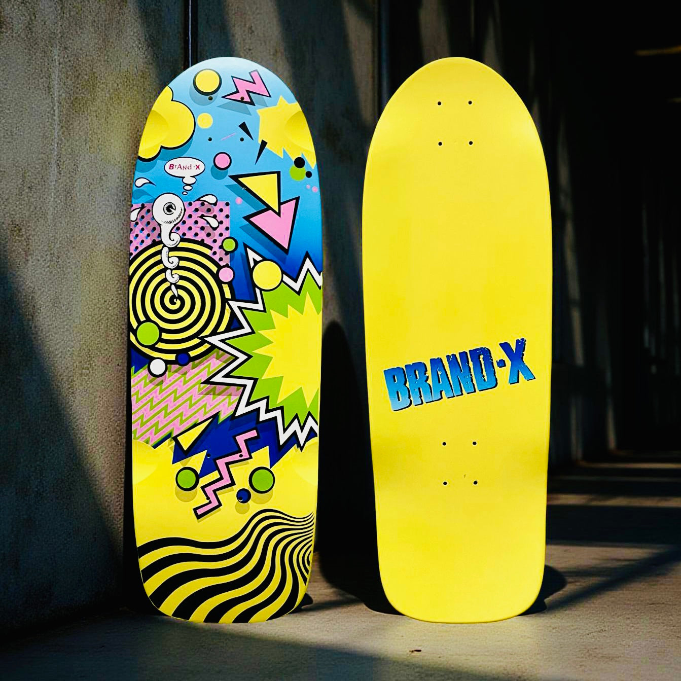 Weirdo 10"x30" Deck HAND-PAINTED