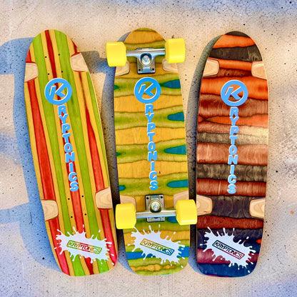 Kryptonics/Sims ONE-OF-A-KIND & HAND-PAINTED CRUISER Deck or Complete 8.5”x31” (1 of 1)