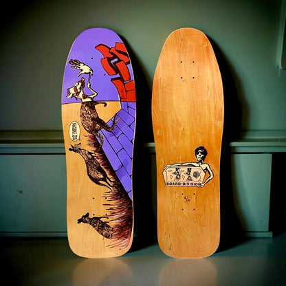 Jeff Phillips Kangaroo Limited Edition BBC Deck, HAND-PAINTED 10"x31" (1 of 10)