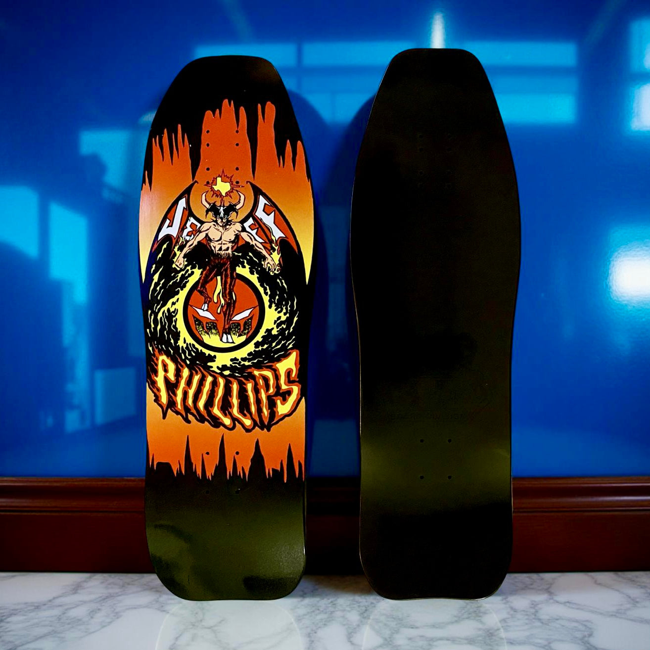 Jeff Phillips DevilMan BBC Original Shape "Rider" Deck 10”x31” (PRE-ORDER, NOVEMBEr)