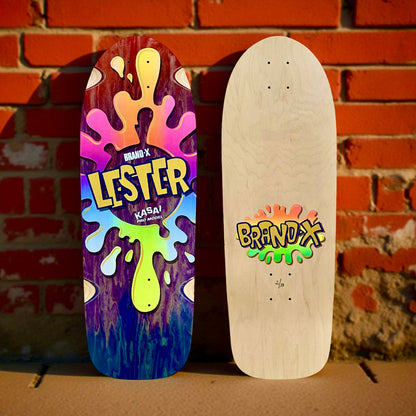 Lester Kasai 10”x30” Limited Edition, DOUBLE FADE Deck HAND-PAINTED (1 of 10)
