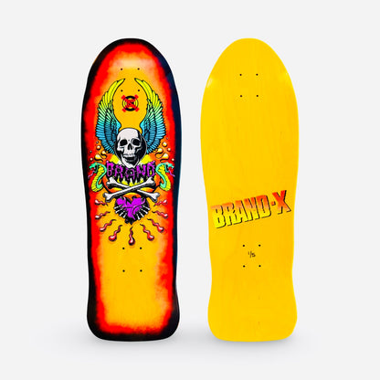 X-Con Limited Edition, HAND-PAINTED with Halos 10"x30" Deck (1 of 5)