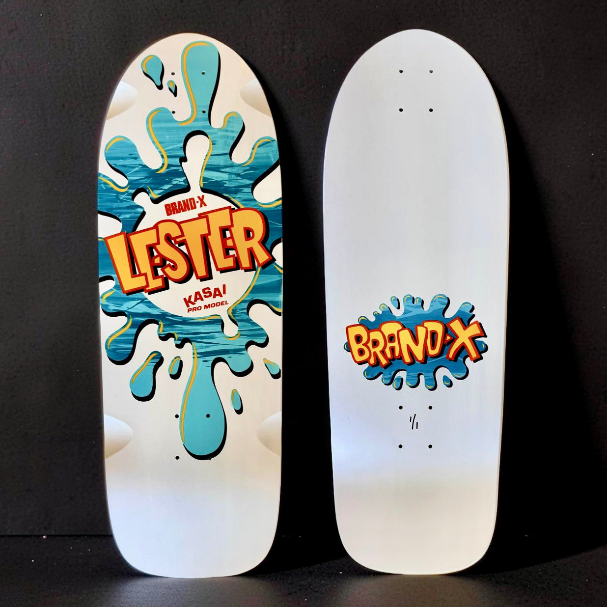 Lester Kasai 10”x30 ONE OF A KIND, HAND-PAINTED Deck (1 of 1)
